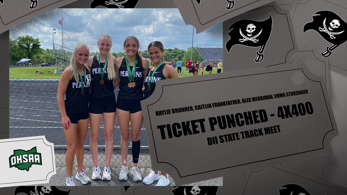 Perkins High School Athletics (@perkinsath) on Twitter photo Congrats to our Girls 4x400 relay team for qualifying for the State Meer in Dayton next weekend! ๐ดโโ ๏ธ
<a href="/Perkinshigh/">Perkins High School</a> Congrats to our Girls 4x400 relay team for qualifying for the State Meer in Dayton next weekend! ๐ดโโ ๏ธ
<a href="/Perkinshigh/">Perkins High School</a>