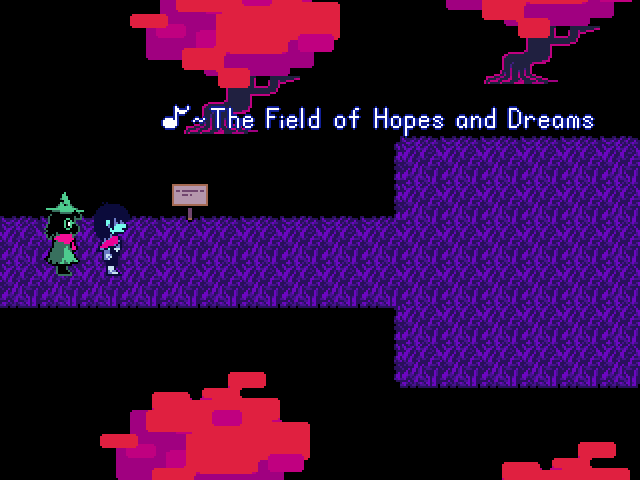 deltarune doing this exactly once in one location for one song and then literally never again is one of my fav gags in any videogame ever