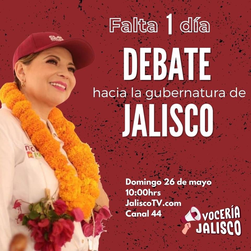 Jalisco está listo para que una mujer transformadora sea la primera gobernadora de este gran estado. #ClaudiaGobernadora #ClaudiaArrasa #JaliscoConClaudia #DebateJalisco #Claudiarifaenjalisco