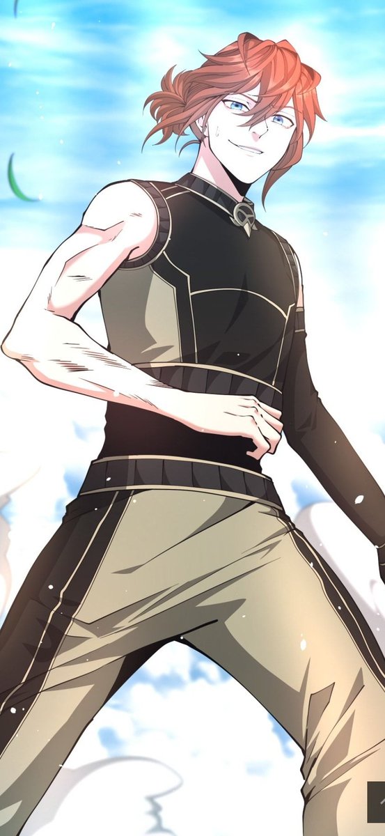 BlueFlaminNephi's tweet image. Upon landing on his feet, 𝐓𝐡𝐞 𝐍𝐞𝐩𝐡𝐚𝐥𝐞𝐦 would perform a small set of flips before getting a chance to stretch his back a bit upon standing straight with her.

 ❝ Nice speed with that maneuver. How much ya practice that one? ❞