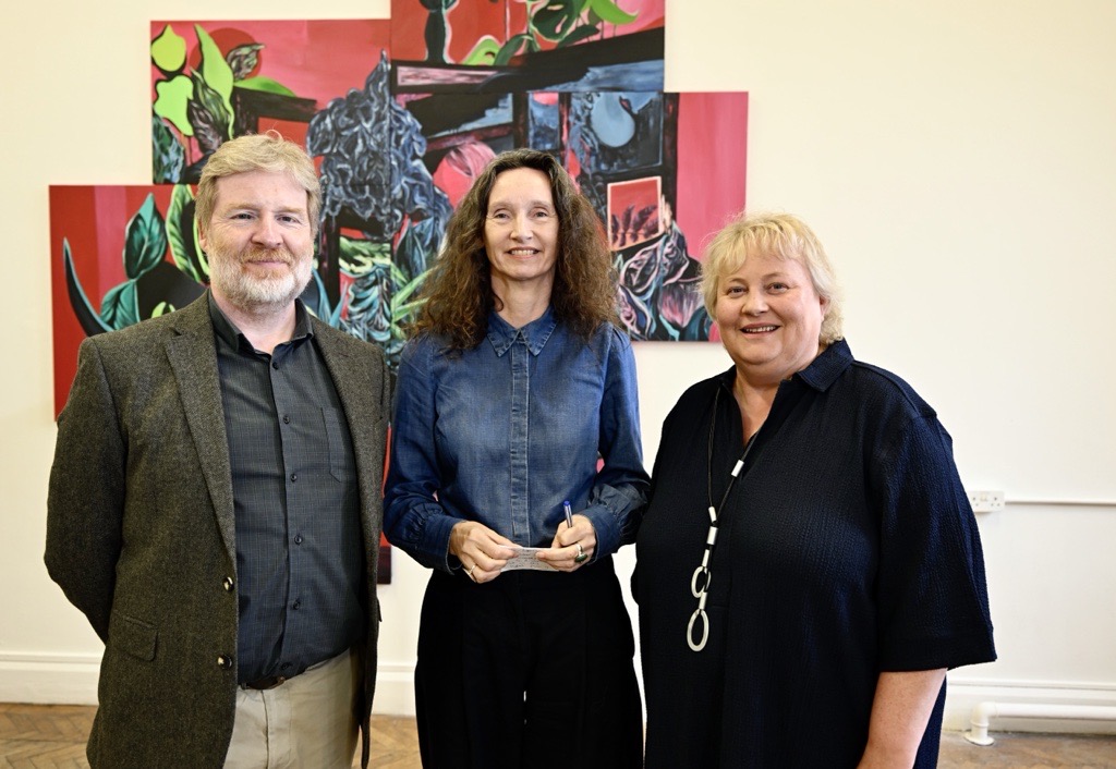 🥳The amazing opening reception of the Graduate Exhibition took place this afternoon on the Wellpark campus. We were truly honoured and delighted to have the Director of the Arts Council, Maureen Kennelly open the exhibition. Exhibition runs until May 30th,11am to 5.30pm daily.