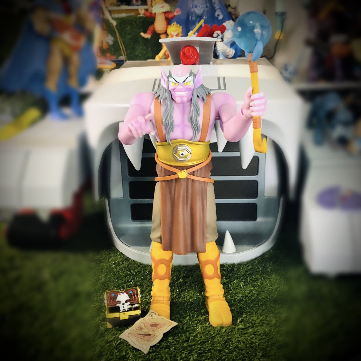 ThunderCatsUlt's tweet photo. Our first Lunatak people!!!!! And he is 🔥🔥🔥🔥 Thank you @super7store! 🤘🏻💪🏻
#thundercats #wewantmorethundercats #super7ultimates #lunatak #alluro https://t.co/4ZI9DTdXMW