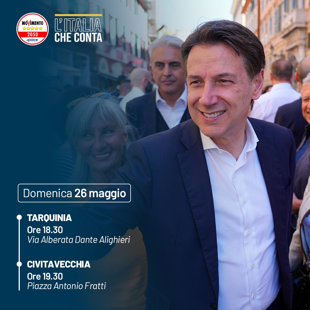 Domani a Tarquinia e Civitavecchia ⤵️