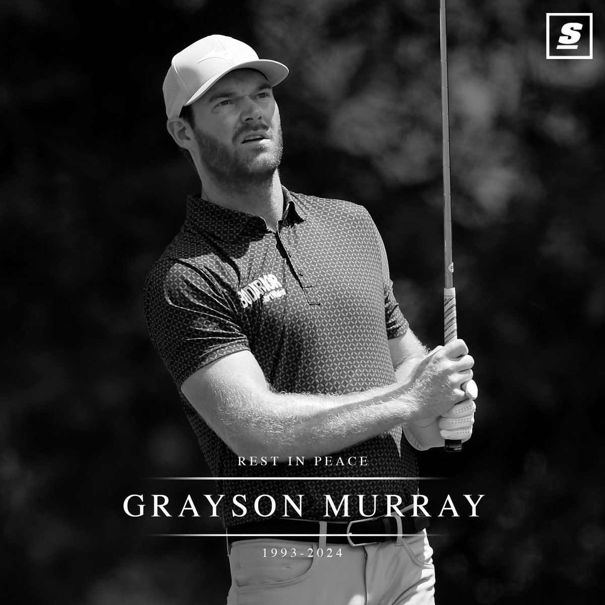 theScore's tweet photo. Grayson Murray, who won his 2nd PGA TOUR title at this year’s Sony Open in Hawaii, has passed away at age 30. RIP. https://t.co/u5HuizTBPH https://t.co/fS1SPdBVqj