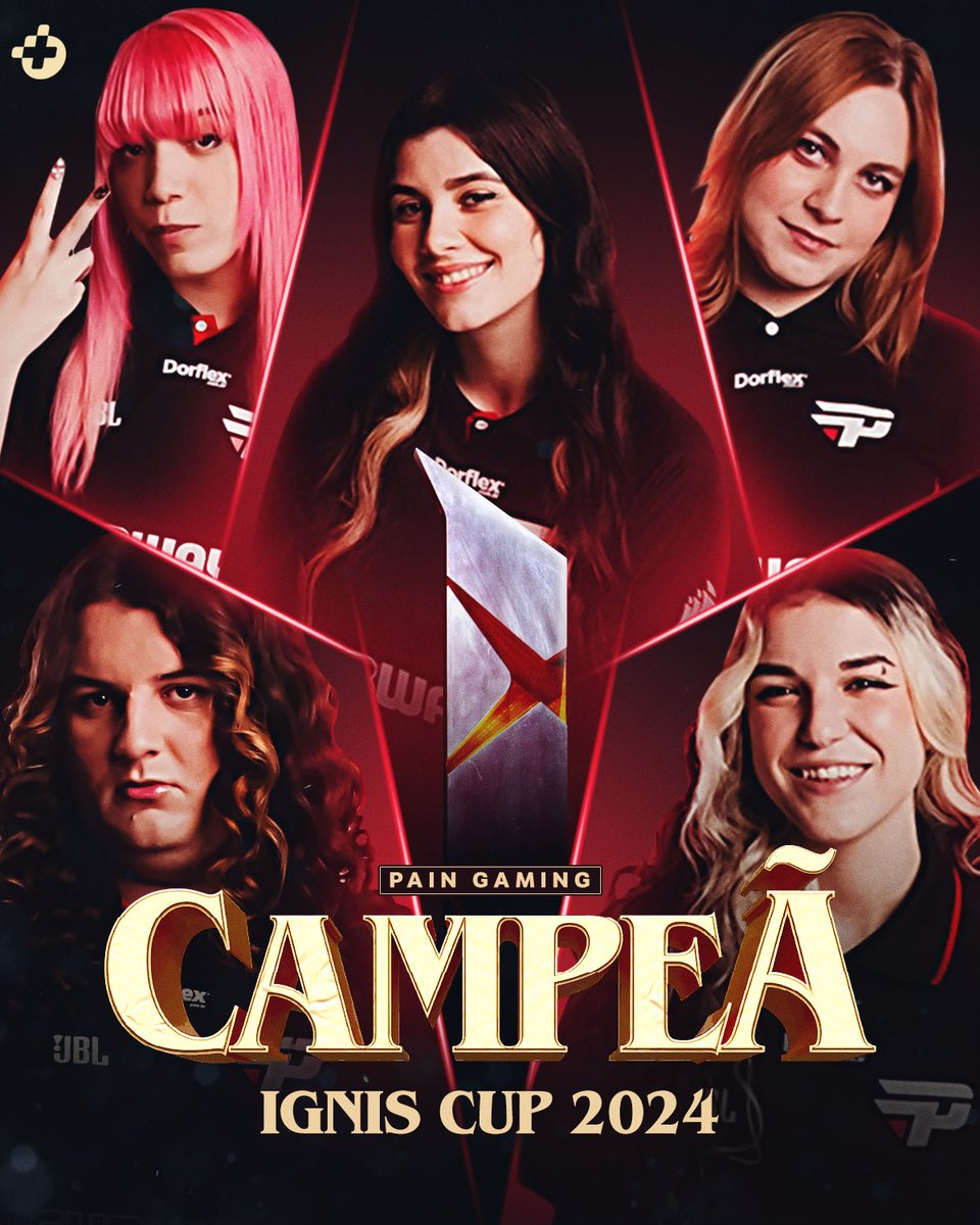 maisesportsbr's tweet image. A PAIN GAMING É TRICAMPEÃ DA #IGNISCUP 🏆🏆🏆