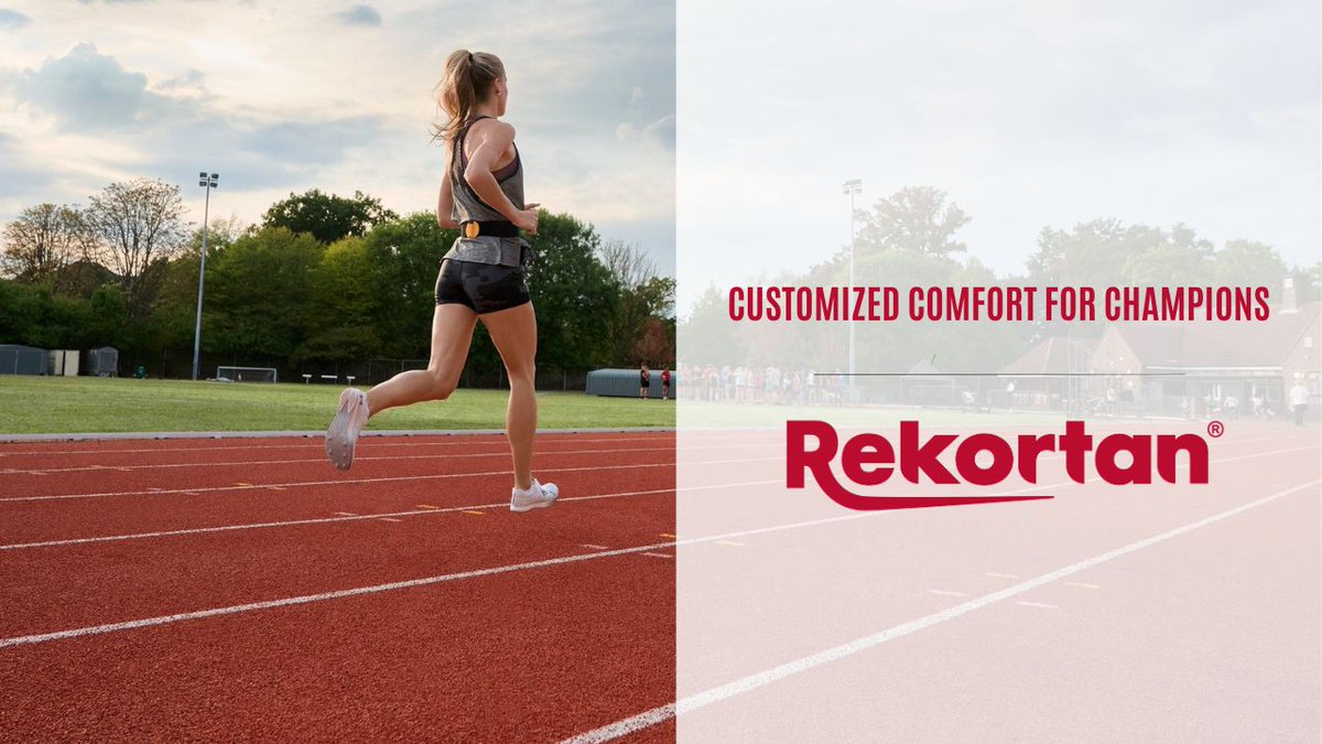 RekortanTracks's tweet photo. Customize your experience with Rekortanโs systems, designed for comfort, performance, and durability. We know what it takes to support runners ๐๐
LEARN MORE: https://t.co/0ZMO1BFqqb
#Rekortan #OnOurTracks #CustomComfort #TrackDesign #Performance #AthleteFirst #Design #Sports https://t.co/Ucu4JuRT9E