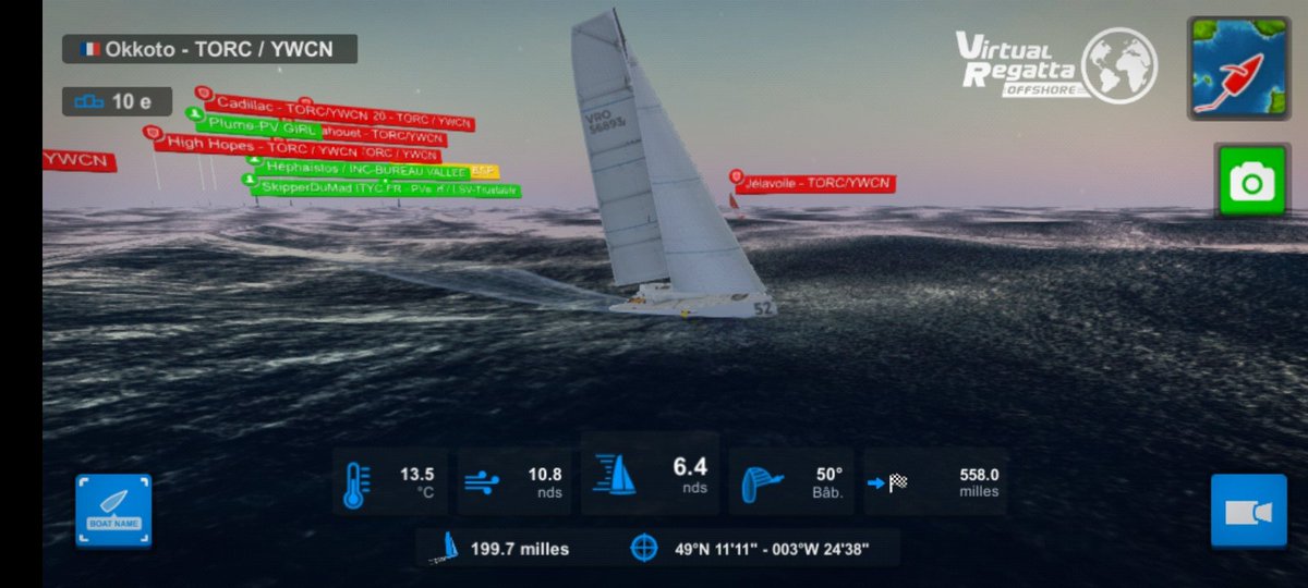 Avec notre partenaire écosolidaire Yes <a href="/WeCannette/">YesWeCanNette | Mayotte</a> l'équipe termine à la 1ère place du classement team sur le #TropheeBanquePopulaireGO <a href="/UltimSailing/">Ultim Sailing - Organisateur de courses au large⛵</a> de <a href="/VirtualRegatta/">Virtual Regatta</a> ! <a href="/Jelavoile/">Jélavoile</a> 🥈, et les 10 premiers 🐗 classés dans le top 53 💪 (cc <a href="/Ethiofrom05/">Ethio05</a> 😁) #ywcn #vro #esailing #1st