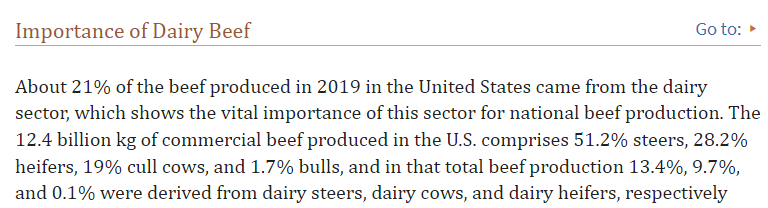 20% of US beef comes from dairy cows. H5N1 avian flu isn't just a milk story