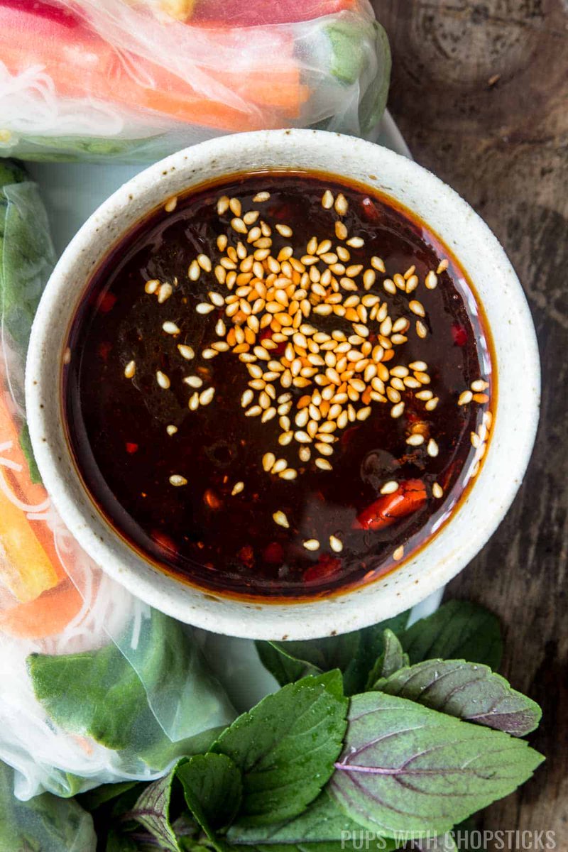 Easy Hoisin Dipping Sauce (3 Ingredients) Recipe: pupswithchopsticks.com/easy-hoisin-di… #foodie #Nomnom #asianrecipes #asianfood