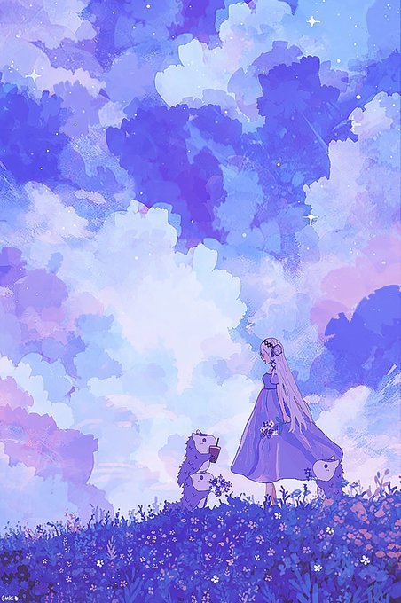 「ドレス 紫」のTwitter画像/イラスト(新着)