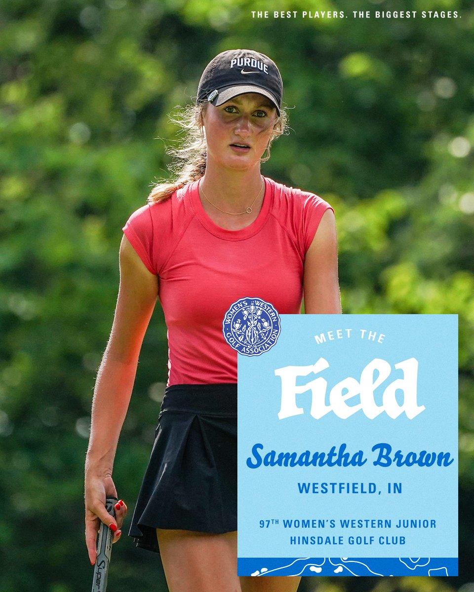 Two-time Women's Western Junior Sweet 16er and incoming <a href="/PurdueWGolf/">Purdue Women’s Golf</a>  freshman Samantha Brown is 🔙 for one final run at the Icely Cup.