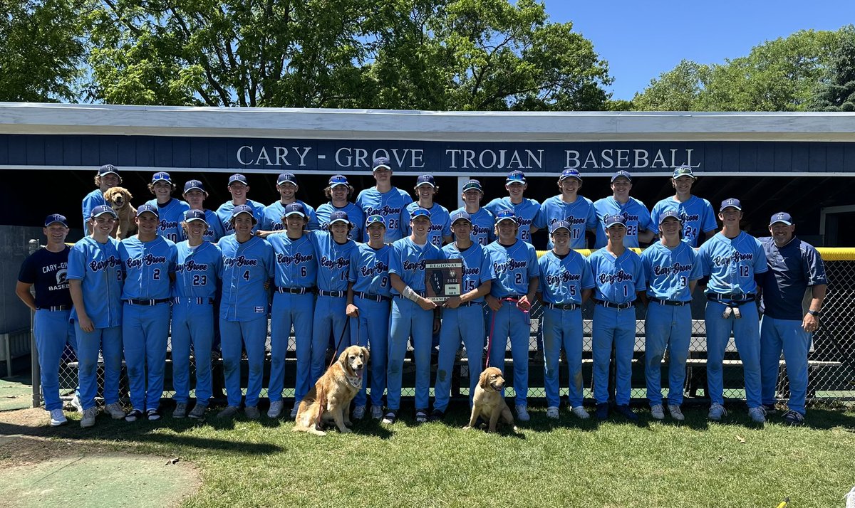 Regional champs!  A great game today, highlighted by solid defense, timely hitting, and a bulldog of an effort on the mound by Charlie Taczy.  So great to see everyone out at the game!  A wonderful start to this Memorial Day weekend!