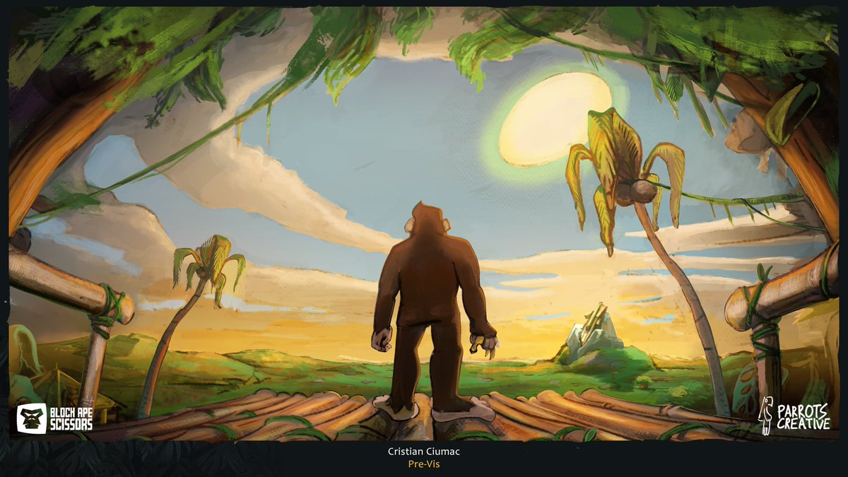 The Beginning

Visual development of Arcas Champions began in July 2022 following experimentation in Unreal Engine 5.

The goal was to create a visually stunning world for apes to roam and explore the jungle.

On sign-in players would drop into a tree-house overlooking a luscious