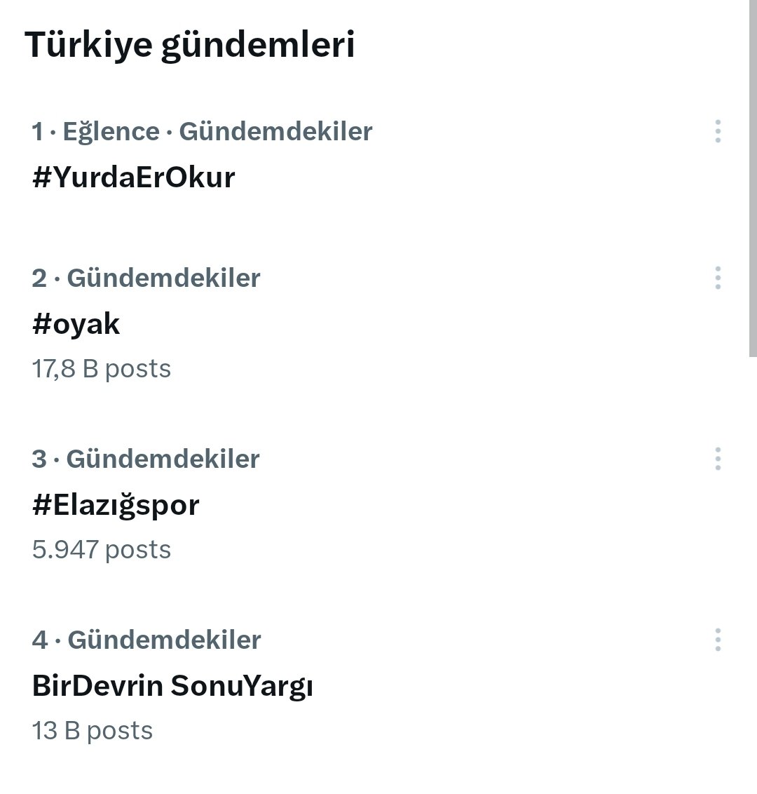 #YurdaerOkur bu akşam sergilediği performans ile büyük beğeni topluyor. Başarılı oyuncu şu an Türkiye gündeminde 1. sırada yer alıyor 💥