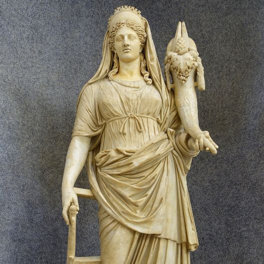 On this day: Fortuna Primigenia is an old Goddess of fate and luck in Roman myth whose worship was centered around the city of Praeneste; there Fortuna Primigenia had a great temple complex and an oracle, appropriate to a Goddess of Fate. via thaliatook(dot)com Image: Wikipedia