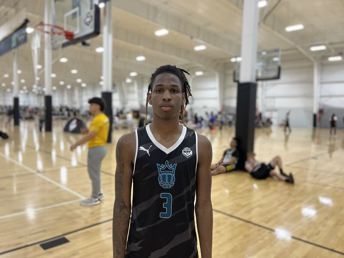 Loved the play today from ‘25 Jaydon Terrell (<a href="/JDterrrell23/">Jaydon Terrell</a>) of <a href="/BTB_NC/">Bigger Than Basketball</a>.

Polished scorer from all over the floor, overpowered smaller defenders as a driver and finished over the top of bigs inside. Shot well off the bounce today in the midrange and from three.