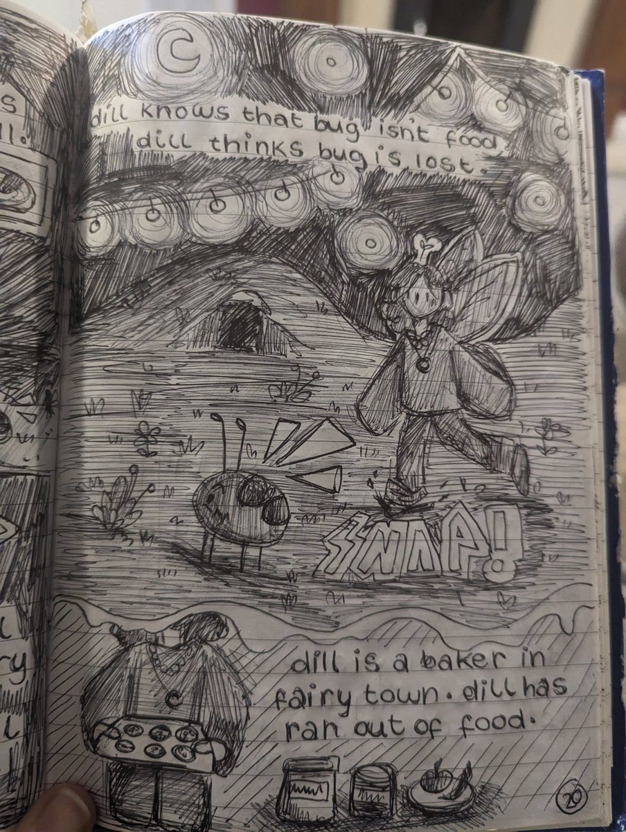 When doodling in lessons to support focus and wellbeing turns into a 30 page (unfinished) comic - 💜 my girl #learning #ArtistSpotlight #art #sketch #comic #comicartist #illustrationart #illustrator #storytelling #Neurodiversity