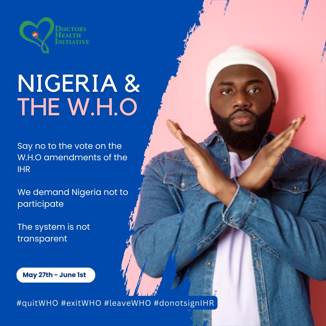 Doctorshea85856's tweet image. The amendments to the International Health Regulations (IHR) should be done openly so the people of the world will know what their representatives are doing on their behalf.
Nobody should secretly bind me to an agreement that I may have objections to.
#exitWHO
#LEAVEWHO 
#exitWHO