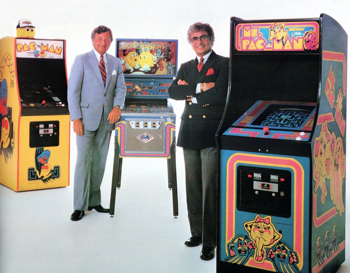 ON THE BLOG THIS WEEK! A look back at the achievements of #arcade industry's Stanley Jarocki, marketing director of Midway, who passed away earlier this month. #pacman #MsPac #retrogaming #videogaming arcadeblogger.com/2024/05/25/bal…