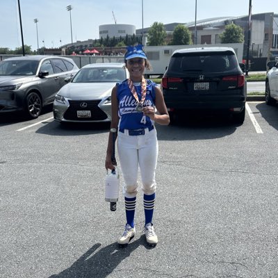 HiltonHead70's tweet photo. My UNDEFEATED MD 1A State Softball Champion! 💪🏽🥎 #MPSSAA #Allegany #Highschool #Lady #Campers #softball #GoBigBlue #Freshmanszn #ballislife https://t.co/lW8M3KGUCT