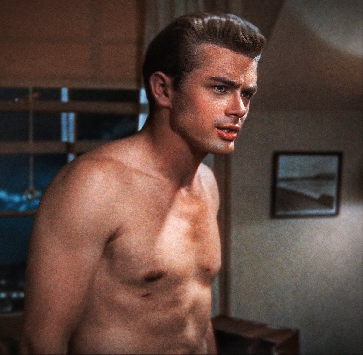 When you're James Dean (and aren't we all from time to time), you don't need to remember to wear a shirt.