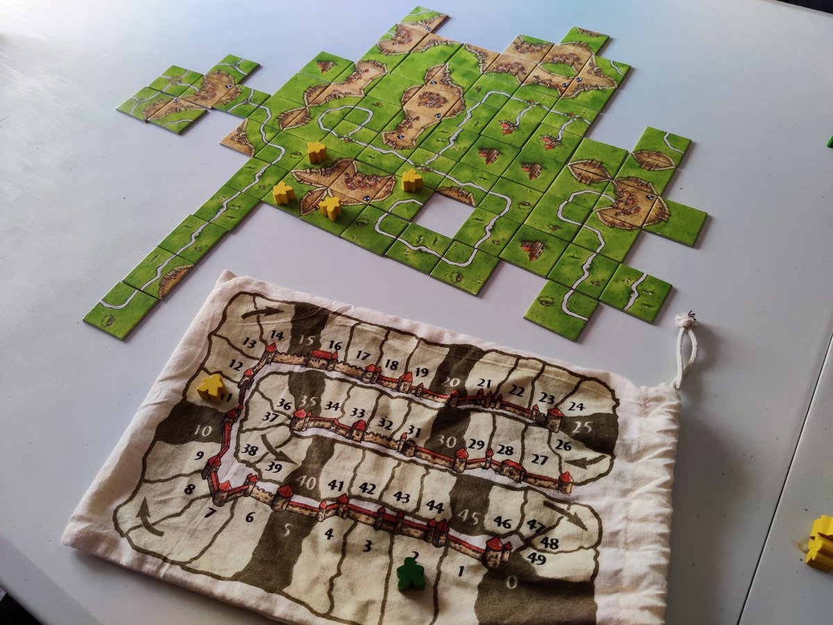 llama_dice's tweet image. Saldrán 1500 juegos al año, pero Carcassonne es irrepetible ❤️❤️
