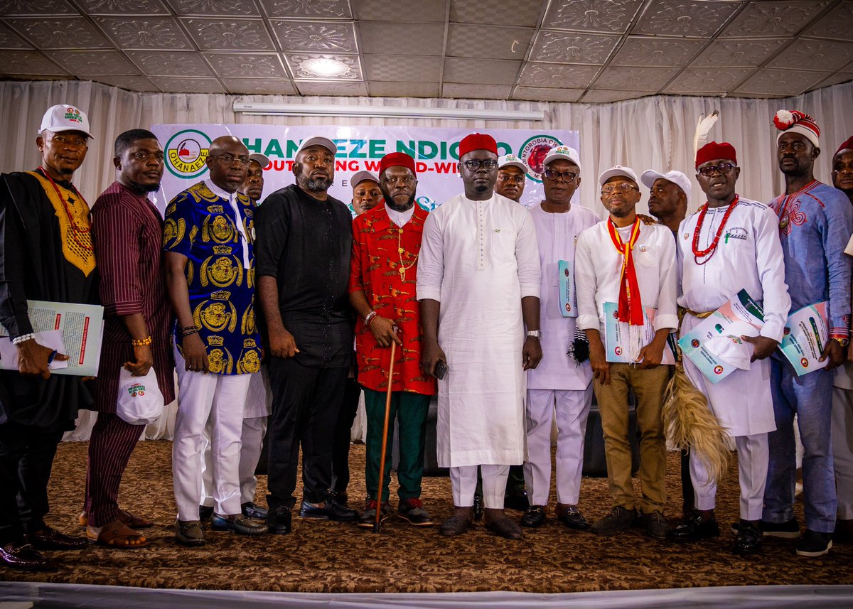 Yesterday, I visited Enugu State to engage with the Ohanaeze Ndigbo youth wing worldwide. I spoke about how industrious and formidable the Igbo youth are and also urged major stakeholders present at the event to invest more in building industries within the eastern region as a