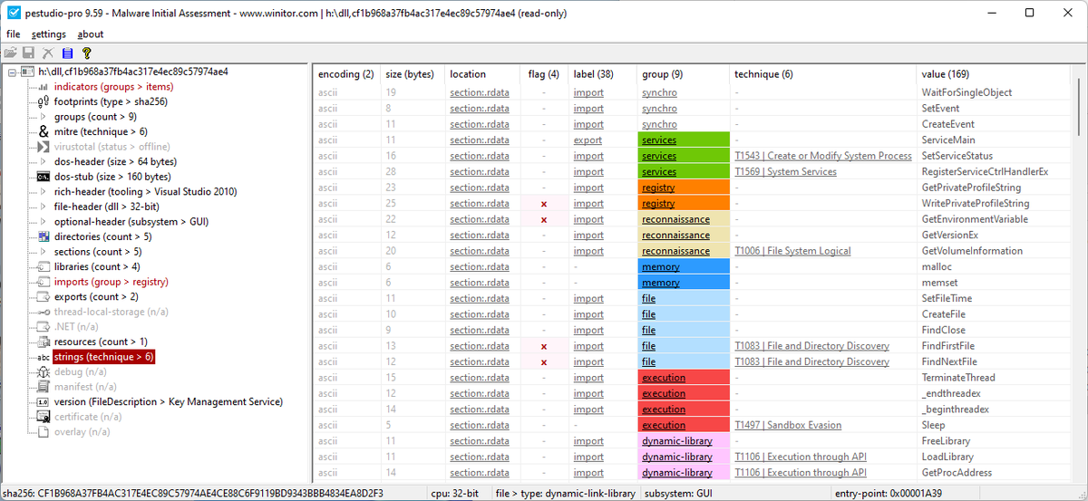 Important update of #pestudio soon...
#malware #ransomware #infosecurity #dfir