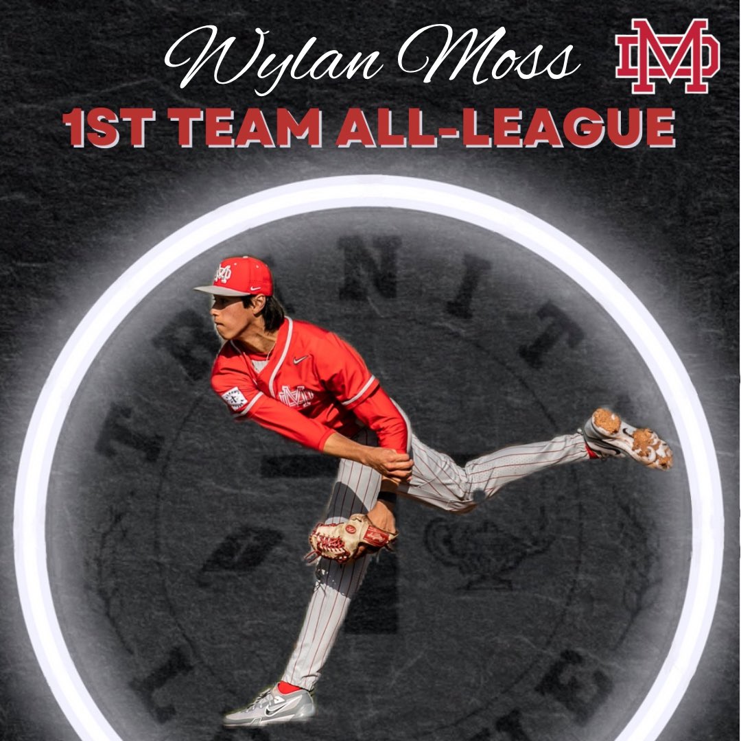 Congratulations to Wylan Moss and Antonio Ganem for being selected 1st team all-league for the Trinity league. <a href="/WylanMoss/">Wylan Moss</a> <a href="/AntonioGanem3/">Antonio Ganem</a> <a href="/MD_Athletics/">Mater Dei Athletics</a> #weareMD #MDfamily
