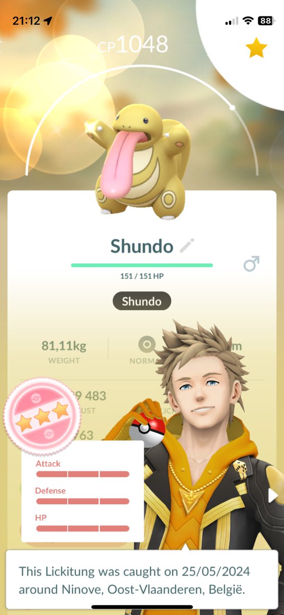 So happy to say a new shundo has been added to my collection today! SHUNDO Lickitung!! 🤩🥳✨💯