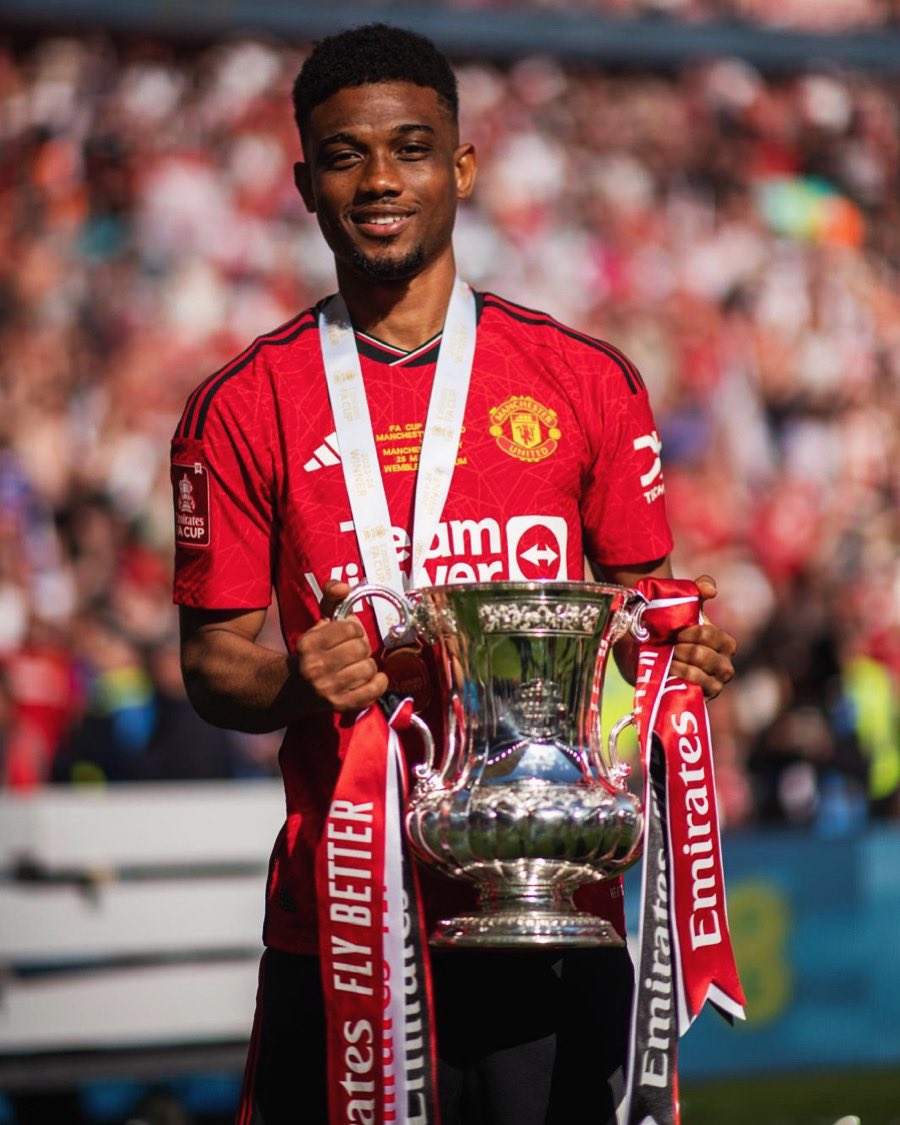 I went through a lot of difficult times in my life but I never gave up.

I want to take this moment to say thank you to the supporters  you have always believed in this team.

What a way to finish the season, a dream come true winning the FA Cup.
 
see you soon