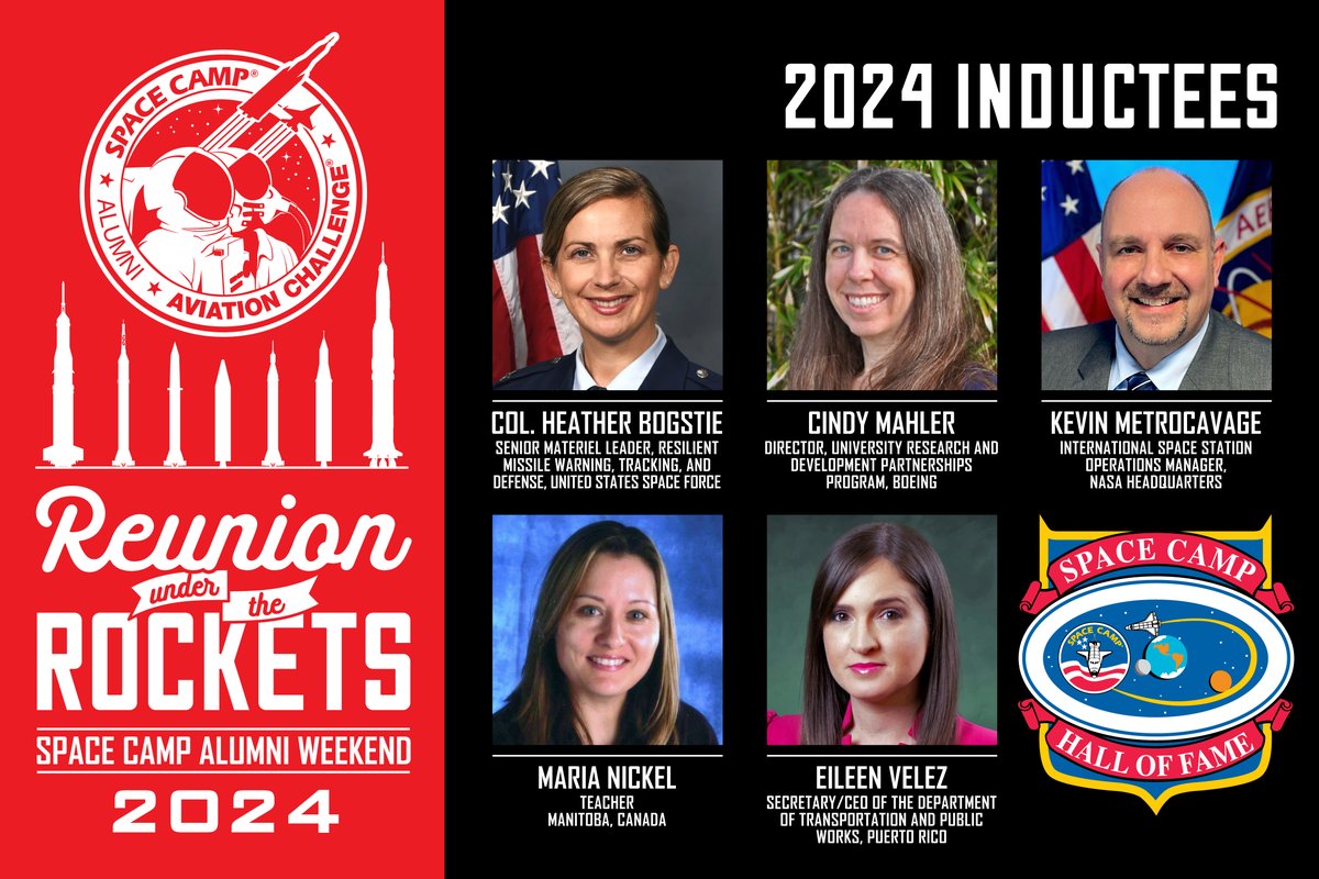 The U.S. Space & Rocket Center's annual Space Camp Alumni Reunion is back for another exciting weekend June 21-22, 2024! Tickets are selling fast and the deadline to purchase is June 15th! Learn more and register for the event here: bit.ly/4awl5Ju
