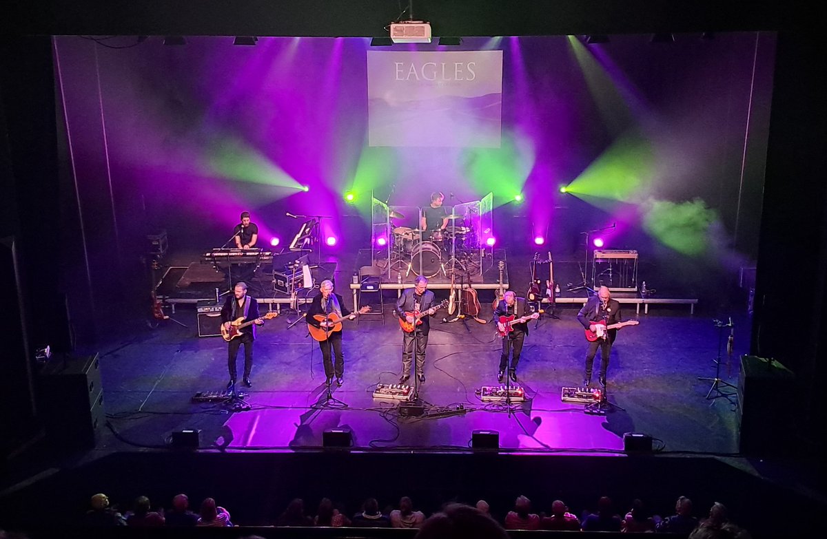 Great night of entertainment @Brycheiniog tonight with 'Talon' - To The Limit 2024 Tour.  A fantastic #Eagles 🦅🦅 #TributeBand 🎸🎶🎙👏👏