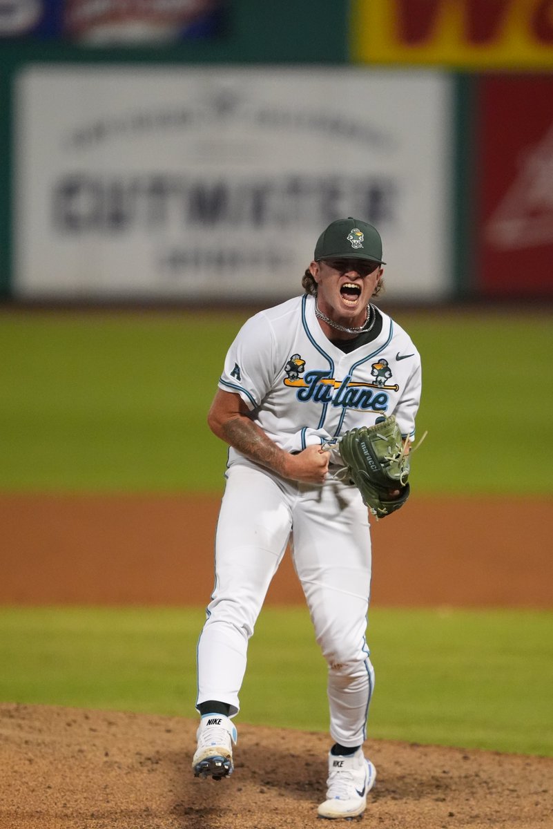 The American Baseball Championship finals matchup is set🏆 ⚾️ @GoShockersBSB vs @GreenWaveBSB 🗓️ Sunday, May 26 🕛 Noon ET 📺 ESPNEWS #AmericanBSB