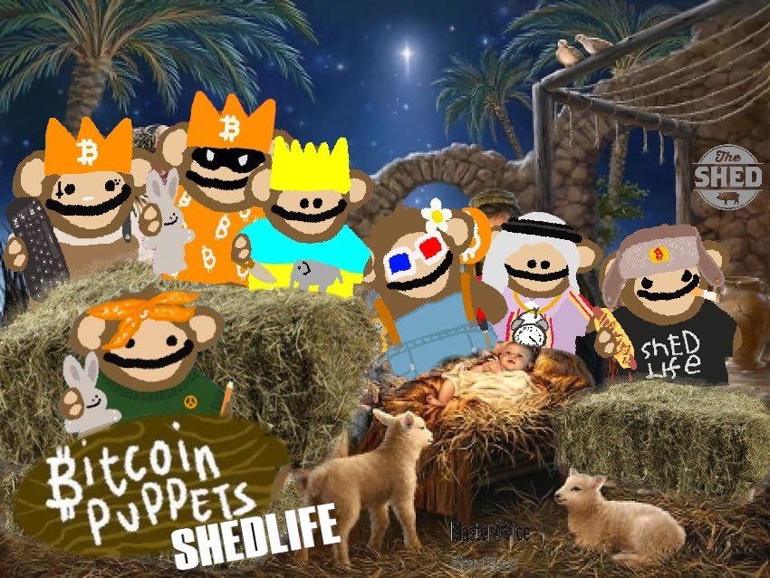 'Just living the #Shedlife'

#BitcoinPuppets

#Ordinals #MagicEden #nfts #NFTCommunity #NFTartwork
#Bitcoin #btc #OrdinalsNFT

@lepuppeteerfou