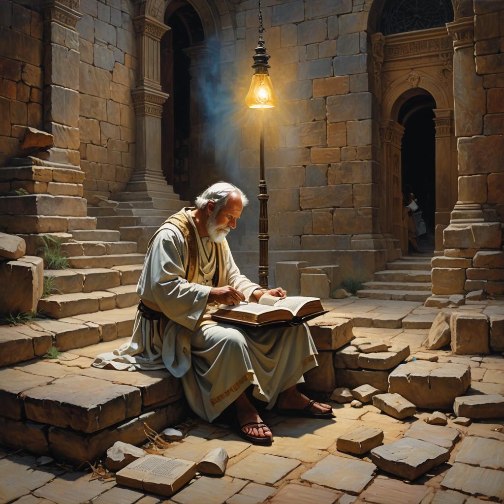 Thy Word is a lamp unto my feet
And a light unto my path

- Psalms 119:105
