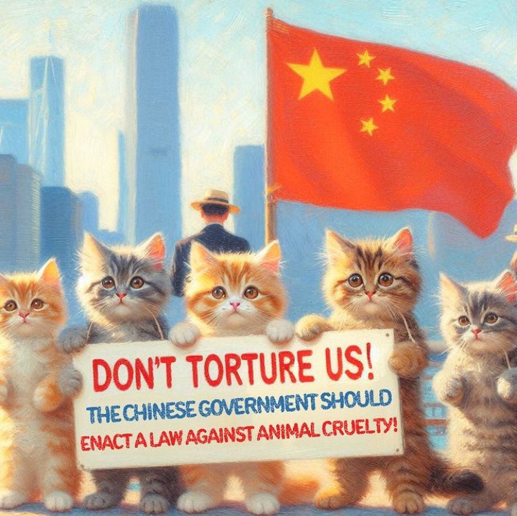 @CGMeifangZhang But you ARE failing nature! #China is failing the animal world horribly #AnimalCruelty #BoycottChina #AnimalAbuse #StopChinaCatTorture