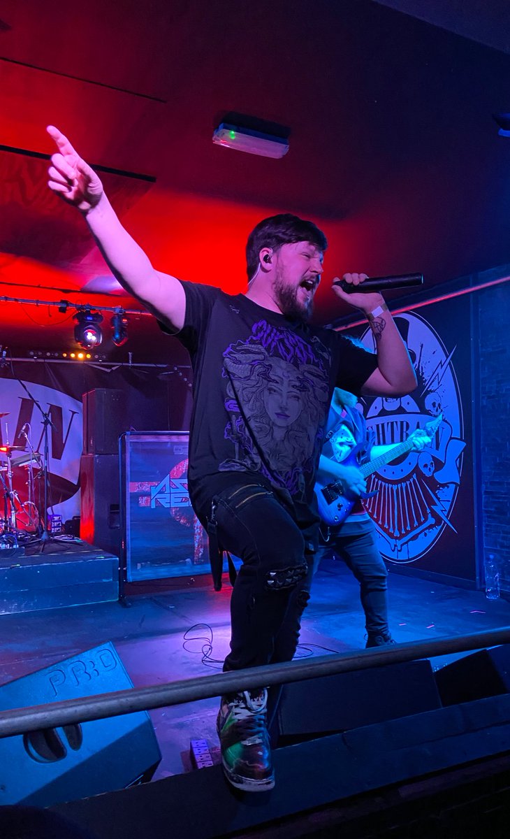 Home now from seeing the fabulous <a href="/AshenReach/">Ashen Reach</a> at <a href="/NightrainVenue/">Nightrain Music Venue - Bradford</a>. What an amazing show! Loved hearing the new songs played live. Sooo good! 🤘🖤
As always, I’ve taken far too many photos/videos which will take me an age to go through but here are a few to be going on with. 😎