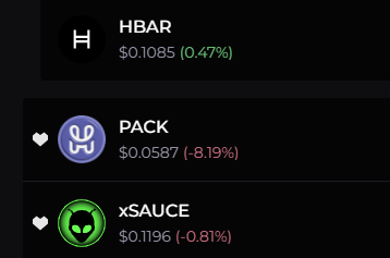 cryptozinho's tweet photo. The holy trinity:
$HBAR ๐
$PACK
$SAUCE
#HBARbarians #HBAR #saucelistbitget #PACK https://t.co/FT9Hii2uBs