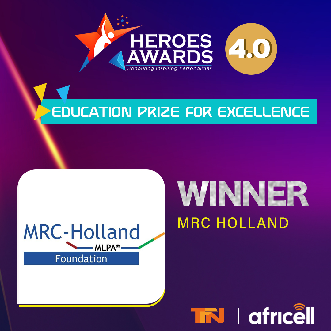📚🏆 The Education Prize for Excellence Award goes to MRC Holland Foundation! 🎓✨ 
.
Celebrating outstanding achievements in education and lifelong learning! 🌟🎉

#HeroesAwards #Gambia #EducationExcellence