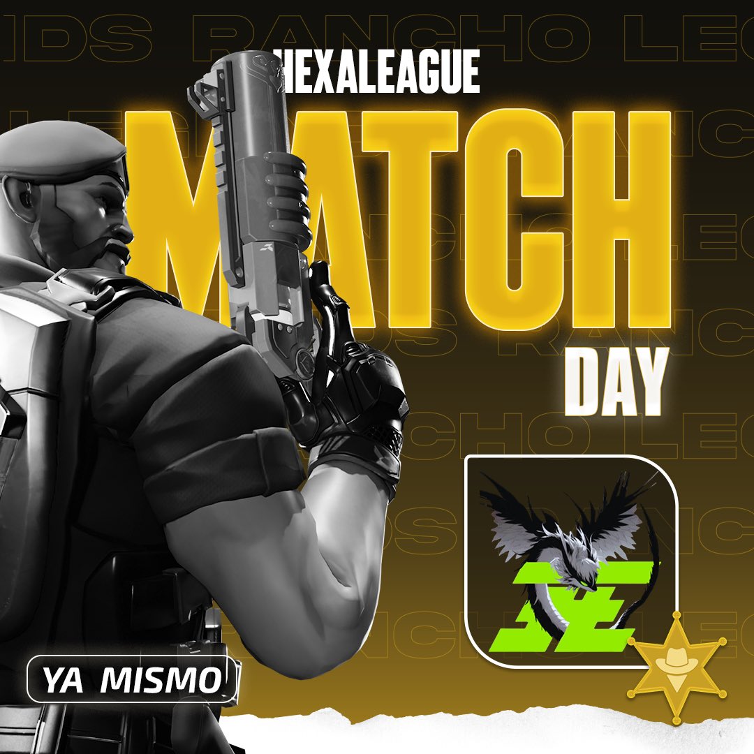 Córranle 🤓 que rancho legends está jugando!✨
Seguimos en la liga #HEXALEAGUE
vs #lovestars
¡YA MISMO!

Stream 📺:

twitch.tv/hexaleague_lat…