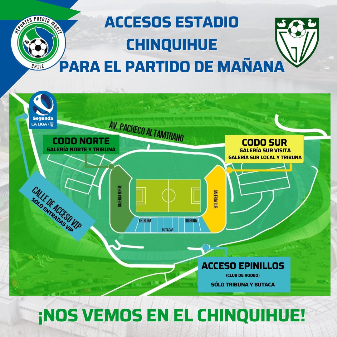 Nadie vió nada 😅🫢

Las ansias de estar en el estadio me ganaron 🏟️

¡Ahora si! Los ingresos para el partido de MAÑANA 👀

¡Nos vemos en el Chinquihue! 🐬

#VamosPuerto 🤍💚