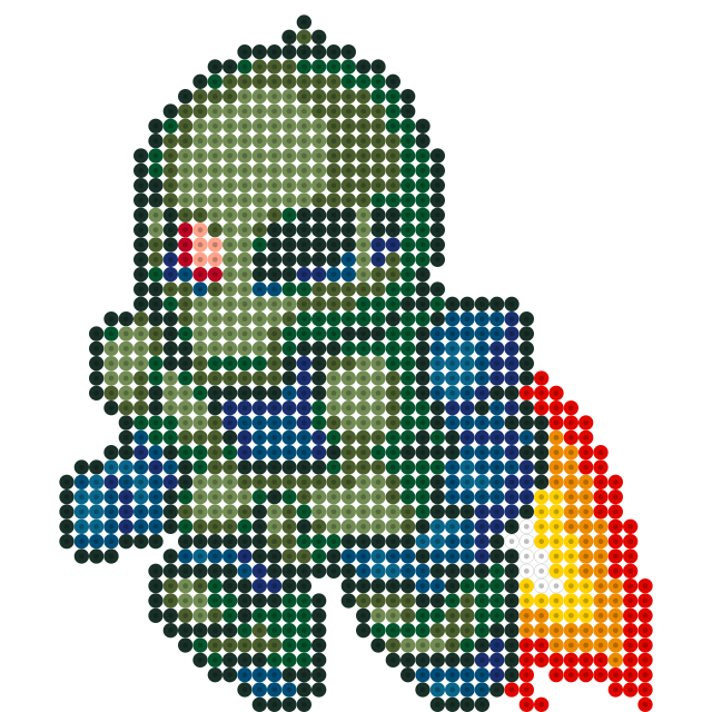 ironbeads_jp's tweet photo. 【スーパーファミコン】SD機動戦士ガンダム V作戦始動
#ザク

使用しているビーズの詳細はこちら
https://t.co/LYlF3rSdbw

#アイロンビーズ
#ミニフューズビーズ
#SFC
#MS05
#1992年
#ジオン軍
#エンジェル https://t.co/2hYL8t1o6y