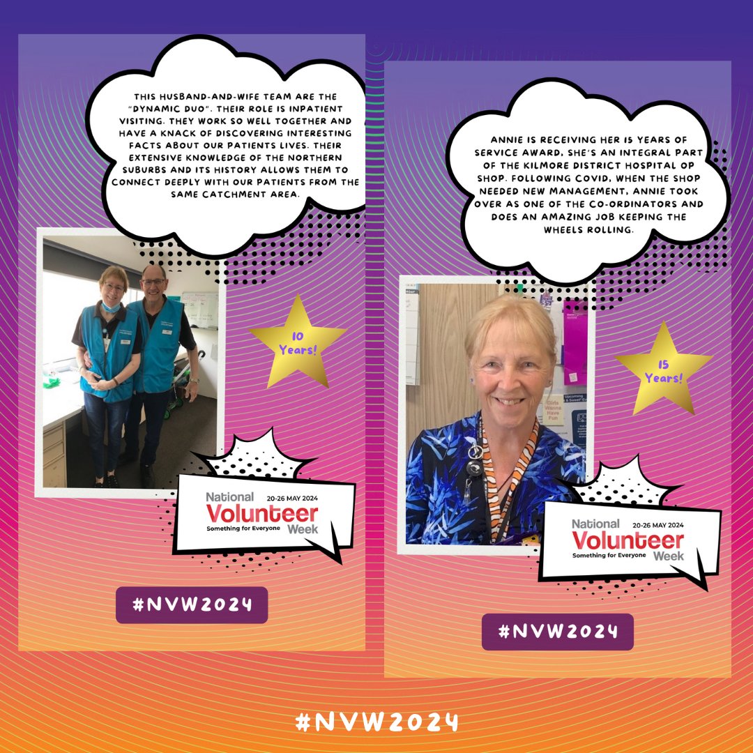 As we reach the end of National Volunteers Week (20 - 26 May), Northern Health proudly recognises the hard work and dedication of our volunteers, who enrich the lives of so many 🌟 

#wearenorthern #safekindtogether #yearofkindness #NationalVolunteersWeek #northernhealth