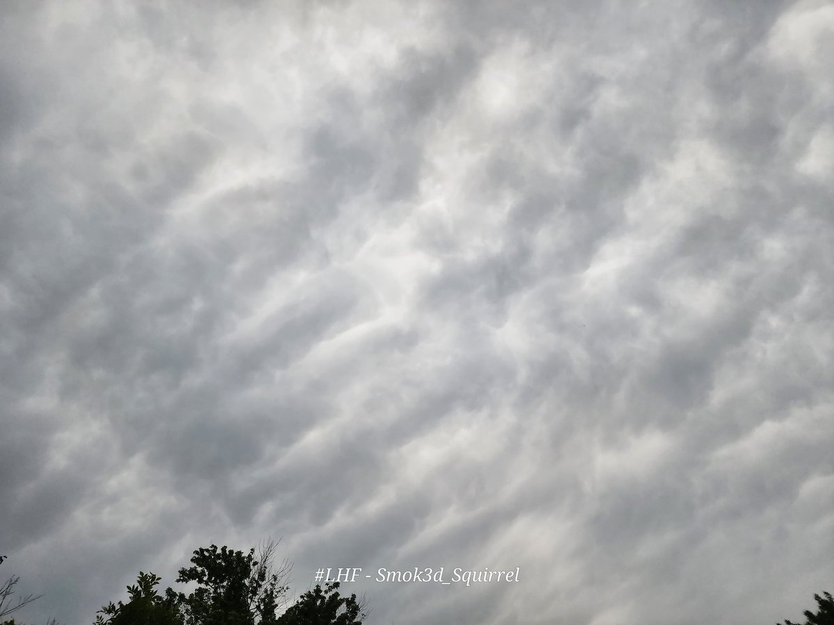 Smok3dS's tweet photo. Crazy lookin #clouds over Pryor. Waiting on that sweet, blessed rain! 🌧 
#okwx #myok #WeatherForecast 
@alancrone 
@StephenNehrenz @newson6wxguy @NewsOn6 
#WeatherUpdate https://t.co/9kvEM9fgCn