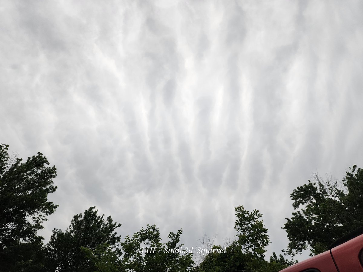 Smok3dS's tweet photo. Crazy lookin #clouds over Pryor. Waiting on that sweet, blessed rain! 🌧 
#okwx #myok #WeatherForecast 
@alancrone 
@StephenNehrenz @newson6wxguy @NewsOn6 
#WeatherUpdate https://t.co/9kvEM9fgCn