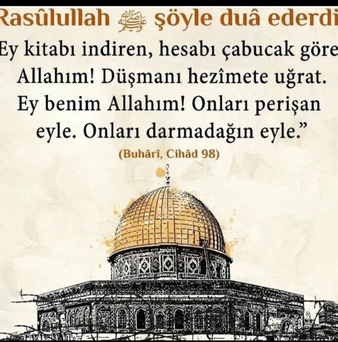 Selamun aleyküm hayırlı huzurlu sabahlar müminler Allah'ım itrailin vede destekçilerinin Güçlerini yok et kurdukları tuzakları başlarına geçir islâm alemini koru müslümanlara yardım et Amin #sabahnamazı #FREEPALESTİNA #GazaGenocide‌ 🇸🇩🇸🇩🇸🇩🇸🇩🇸🇩🇸🇩