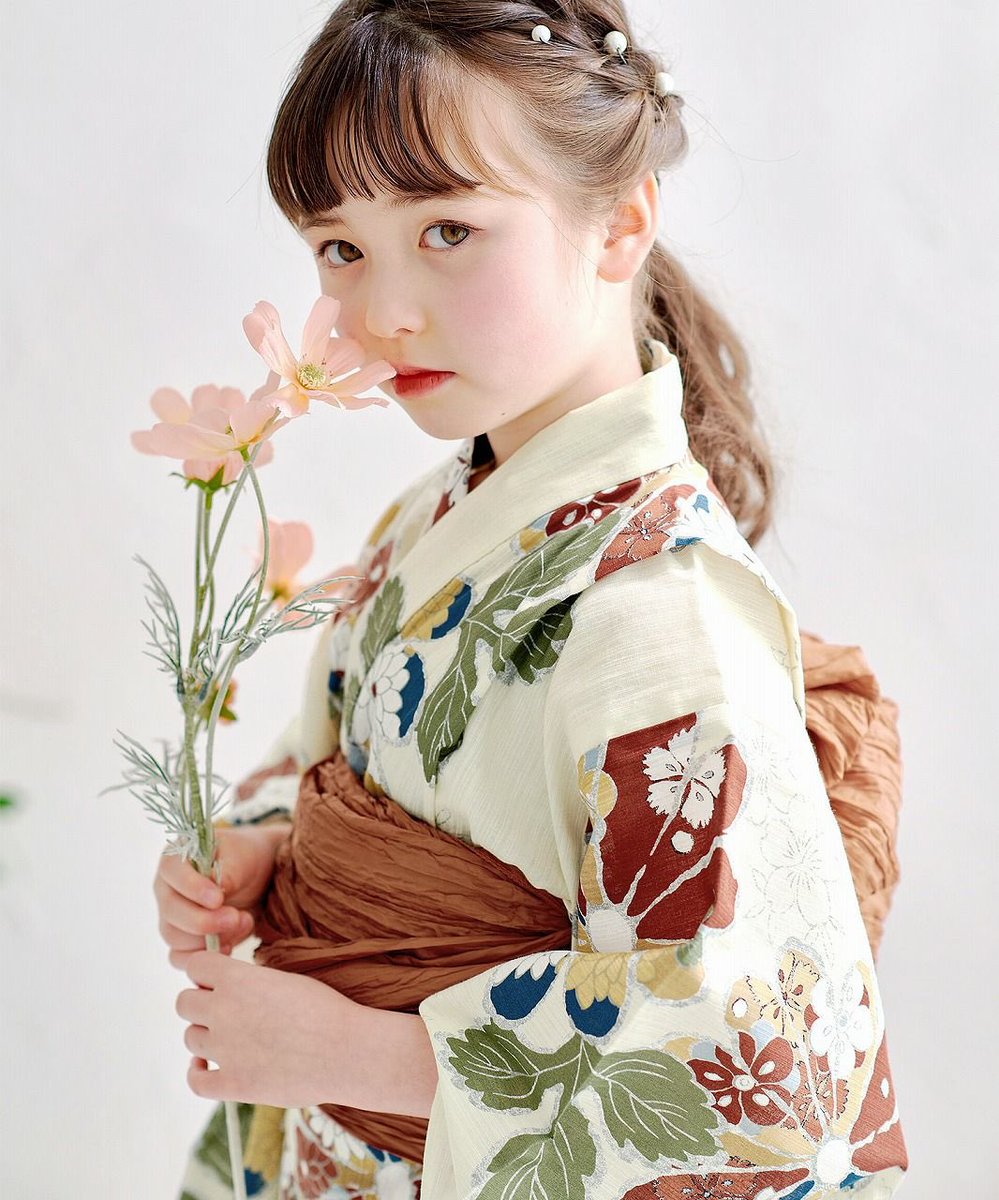 Dita 浴衣 琴の幻想咲きちらし