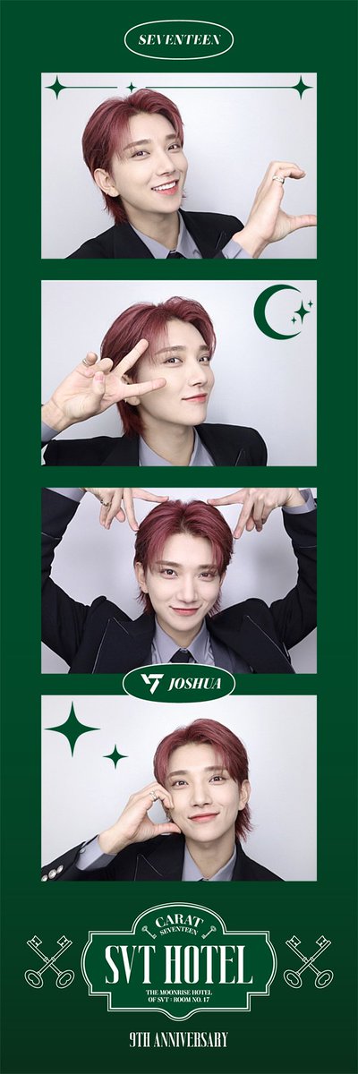 [FOR CARAT] 'THE MOONRISE HOTEL OF SVT' 4-CUT PHOTO✌️

95z

#SEVENTEEN #세븐틴