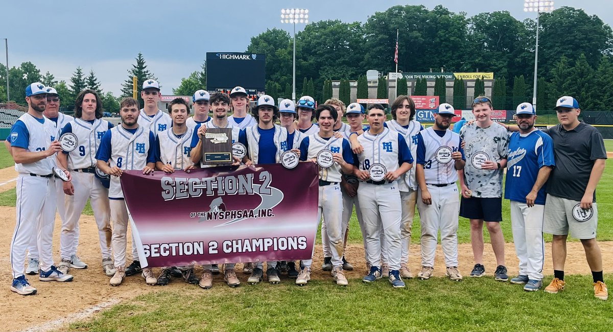 Congratulations to Hadley-Luzerne, our Class D Baseball CHAMPS! ⚾️🏆⭐️